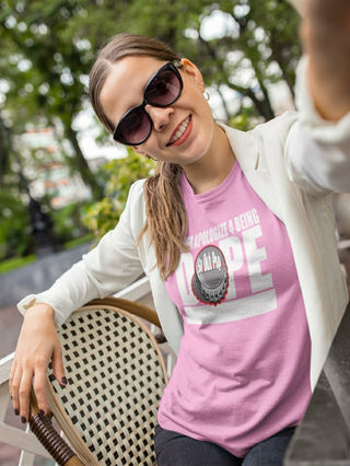 Dope Womens tee (Pink)